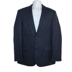 Jos. A. Bank Classic Fit Plaid Sportcoat Jacket Blazer Size 40 Regular